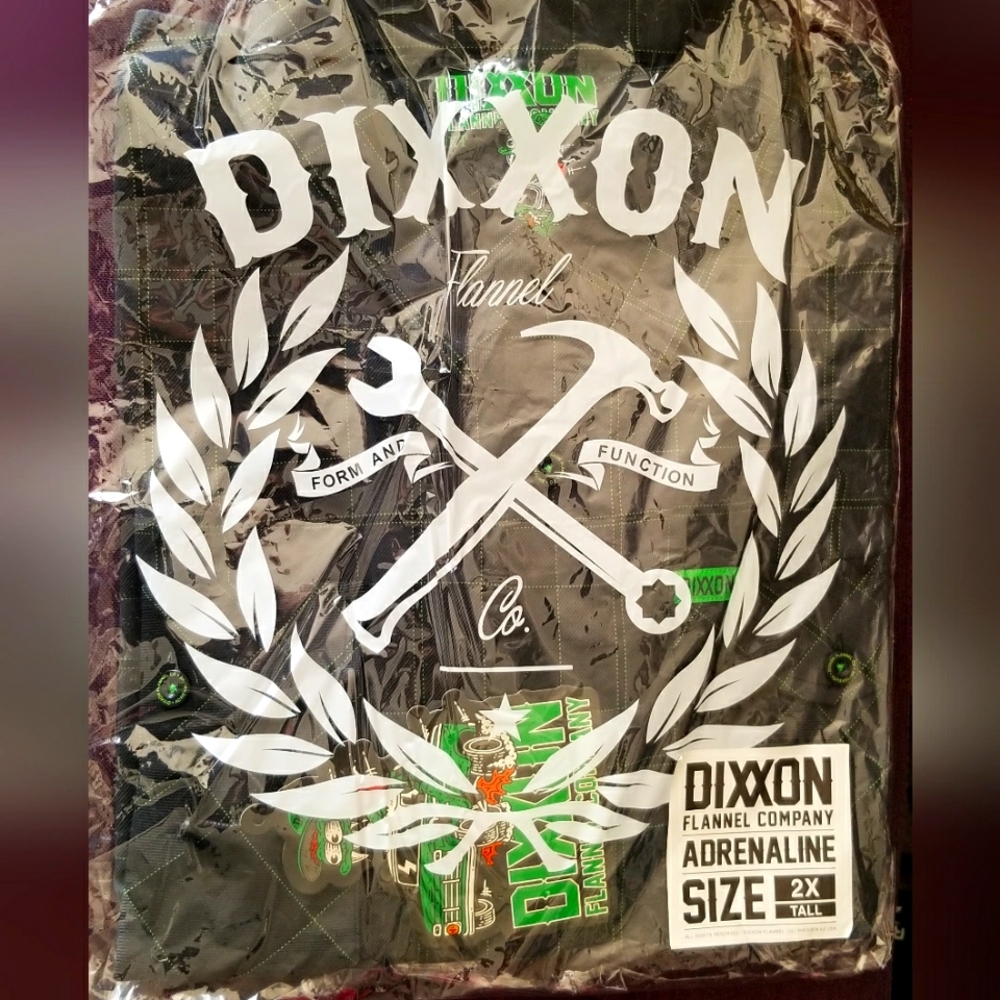 Dixxon Adrenaline flannel 2xlt